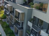 Parduodamas trijų kambarių butas su terasa - nuotraukos Nr. 17