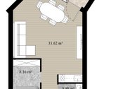 Parduodamas šviesus 1 aukšto butas su balkonu - nuotraukos Nr. 30