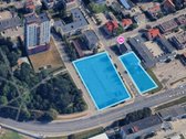 Parduodami du gretimi komerciniai sklypai su