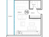 Penthouse 3 kambarių butas per 2 aukštus - nuotraukos Nr. 3