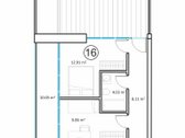 Penthouse 3 kambarių butas per 2 aukštus - nuotraukos Nr. 4