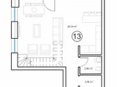 Penthouse 6 k. butas per 2 aukštus su panorama  - nuotraukos Nr. 3
