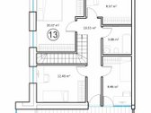 Penthouse 6 k. butas per 2 aukštus su panorama  - nuotraukos Nr. 4