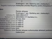 Parduodamas 17 arų žemės ūkio paskirties