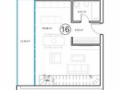 Penthouse 3 kambarių butas per 2 aukštus - nuotraukos Nr. 3