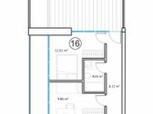 Penthouse 3 kambarių butas per 2 aukštus - nuotraukos Nr. 4