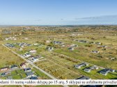 Parduodami 11 Vnt Namų Valdos Sklypai Po 15