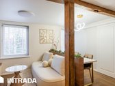 Jauki, šviesi ir stilingai įrengta palėpės - nuotraukos Nr. 5