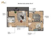 Parduodamas naujas, įrengtas butas, su didele - nuotraukos Nr. 12