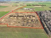 Didelis 5.66 ha. sklypas įvairiai veiklai - nuotraukos Nr. 4