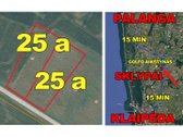 Du suformuoti sklypai (24,94 a ir 24,84 a)