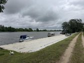 Butas yra vos 60 m nuo labai žuvingos Atmatos
