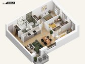 Projekte „Medeinos namai“, žaliuojančiuose - nuotraukos Nr. 2
