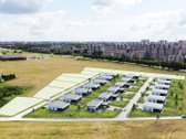 Tai naujai vystomas modernių namų kvartalas "