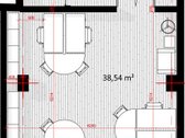 Išnuomojamos 100 kv. m komercinės patalpos 1 - nuotraukos Nr. 22