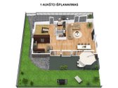 Išskirtiniai namai gyvenimui prestižiniame Žvėryne - nuotraukos Nr. 23