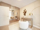 Exceptionally designed 3-room apartment for