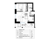 Parduodamas 2 kambarių, 41,69 m² butas net su - nuotraukos Nr. 11