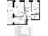 Parduodamas 4 kambarių, 69,37 m² butas su - nuotraukos Nr. 8