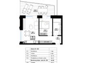 Parduodamas 2 kambarių, 44,06 m² butas su - nuotraukos Nr. 8