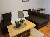 Šiltas, jaukus ir erdvus vieno kambario butas - nuotraukos Nr. 3