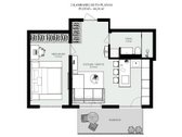 Jaukus, saulėtas ir šiltas 2 kambarių butukas - nuotraukos Nr. 14