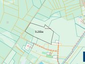 Parduodamas 9.26 ha žemės ūkio su mišku