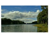Gražioje vietoje ant vieno didžiausių ežerų
