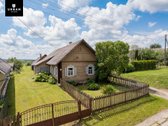 Parduodamas rąstinis namas Rukainiuose su