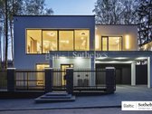Modernaus minimalizmo namai gamtos apsuptyje - nuotraukos Nr. 10