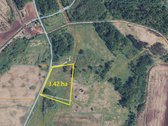 Parduodamas 3,42 ha žemės sklypas su
