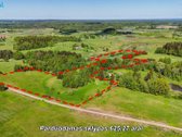 Parduodamas 625,78 arų žemės sklypas