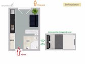 Parduodamas jaukus minimalistinis loftas - nuotraukos Nr. 6