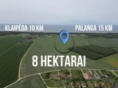 Parduodamas 8,18 ploto žemės sklypas netoli