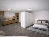 Parduodamas Šviesus Studio Tipo Butas (namo - nuotraukos Nr. 7