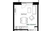 Parduodamas butas su daline apdaila projekte - nuotraukos Nr. 11