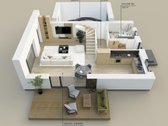 Parduodamas A++ klasės 2 aukštų modernus - nuotraukos Nr. 5