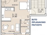 Išskirtinis naujos statybos mansardinis butas - nuotraukos Nr. 6