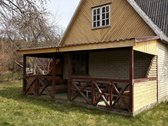 Parduodamas dviaukštis mūrinis sodo namelis