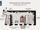 Erdvus, šviesos kupinas butas su balkonu - nuotraukos Nr. 2