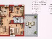 Parduodamas sublokuotas 117,08 kv.m. namas, - nuotraukos Nr. 8