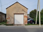 Parduodamas sandėlis/garažas su nuosavu žemės