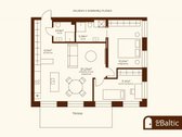 Parduodamas 3-4 kambarių butas aukštomis - nuotraukos Nr. 16