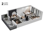 Parduodamas 106 kv.m butas per kelis aukštus - nuotraukos Nr. 23