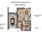Parduodamas sublokuotas 162.51 kv.m. namas su - nuotraukos Nr. 16