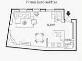 Parduodamas Išskirtinis 3 Kambarių Butas Per - nuotraukos Nr. 38