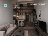 2 Kambarių Loftas Su Antresole „271 Lofts“