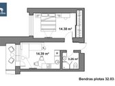 Parduodamas 2 Kambarių Butas Ant Ratnyčios - nuotraukos Nr. 13