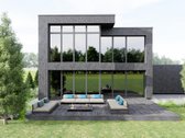 Parduodamas šiuo metu statomas 210 m² namas
