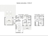 „Keturlapio skveras“  uždaras A++ energinės - nuotraukos Nr. 8